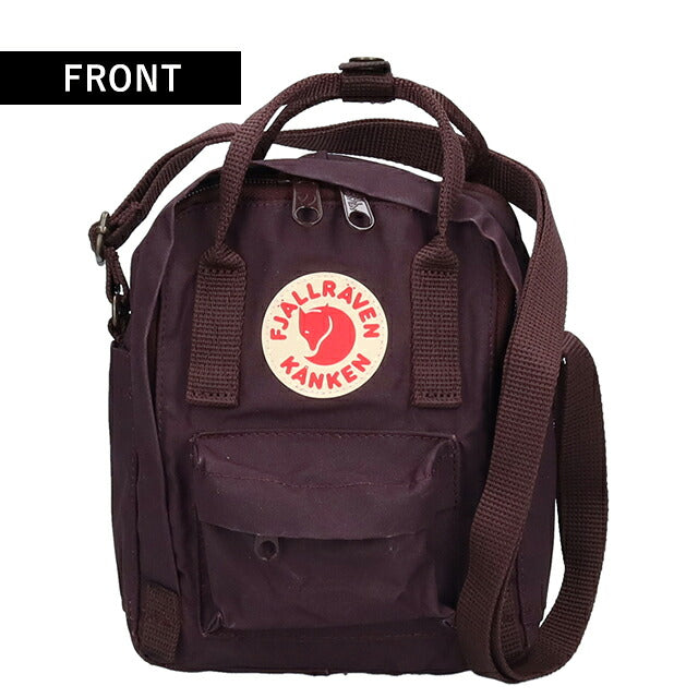 フェールラーベン ショルダーバッグ メンズ レディース ブランド FJALLRAVEN KANKEN SLING 2WAY F23797 Blackberry F23797-424