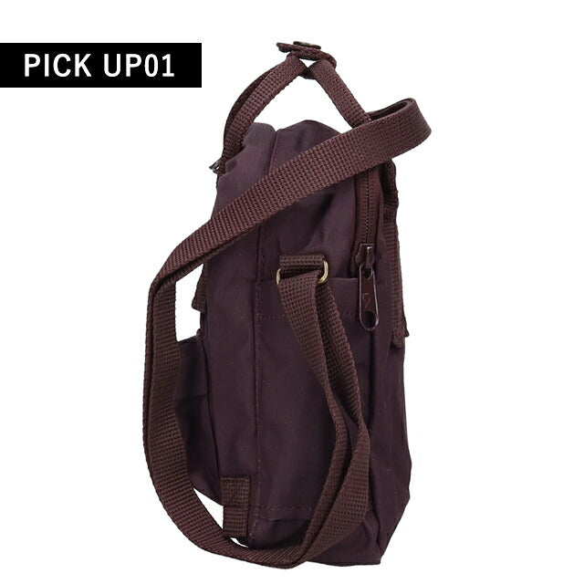 フェールラーベン ショルダーバッグ メンズ レディース ブランド FJALLRAVEN KANKEN SLING 2WAY F23797 Blackberry F23797-424
