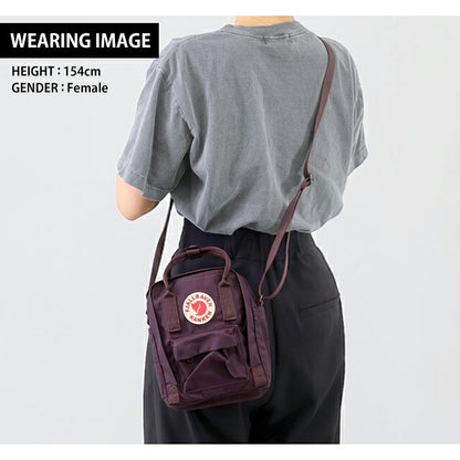 フェールラーベン ショルダーバッグ メンズ レディース ブランド FJALLRAVEN KANKEN SLING 2WAY F23797 Blackberry F23797-424