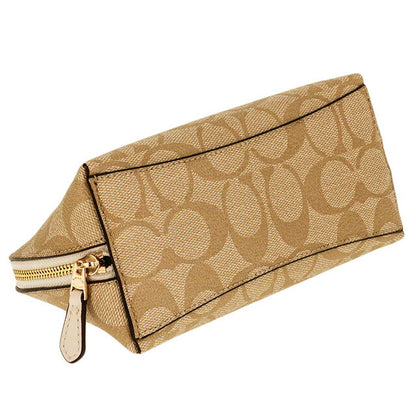 コーチ ポーチ レディース ブランド COACH F53385 ライトカーキ F53385-IMDQC-1