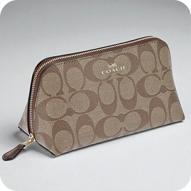 コーチ ポーチ レディース ブランド COACH F53385 IME74 ブラウン
