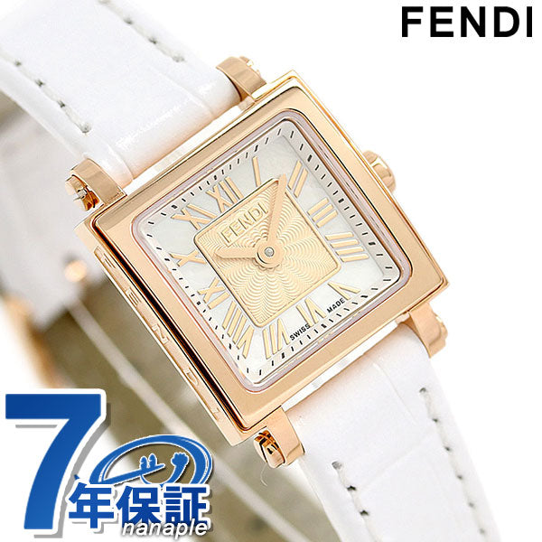 フェンディ クアドロ ミニ 20mm レディース 腕時計 ブランド F604524541 F604524541