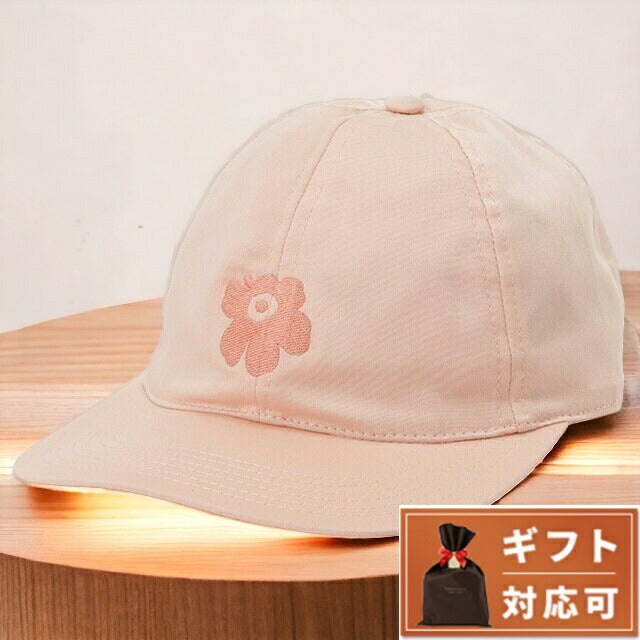 マリメッコ marimekko 091000 372 ウニッコ ワンポイント キャップ 帽子 ベースボールキャップ ピンク レディース ユニセックス 記念品 プレゼント ギフト FCMM00452L