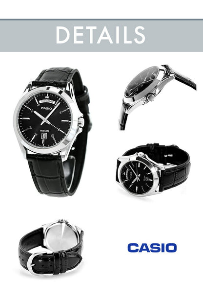 ＼父の日 ギフトセット／ カシオ チープカシオ CASIO クォーツ 電池式 FD-MTP-1370L スタンダード 海外モデル メンズ チプカシ 腕時計 ブランド カシオ casio アナログ ブラック シルバー 黒 選べるモデル プレゼント 実用的 30代 40代 夫