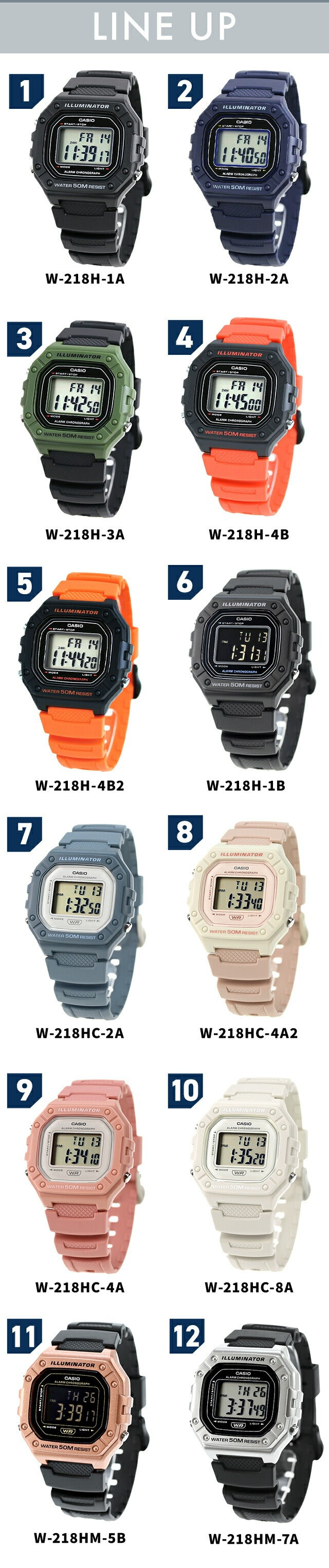 ＼父の日 ギフトセット／ カシオ チープカシオ CASIO クォーツ 電池式 FD-W-218H 海外モデル ユニセックス チプカシ メンズ レディース 腕時計 ブランド カシオ casio デジタル ブラック 黒 選べるモデル プレゼント 実用的 30代 40代 夫