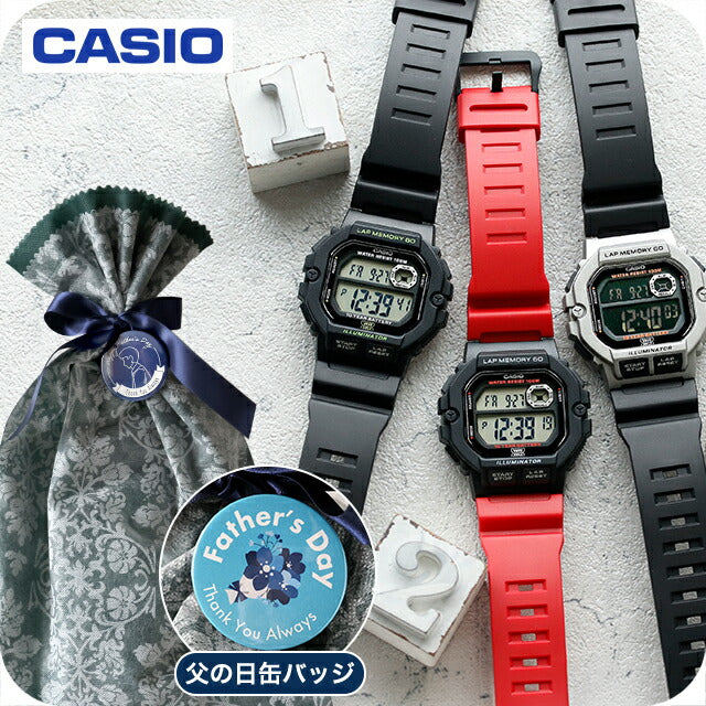 ＼父の日 ギフトセット／FD-WS-1400H ｜ カシオ チープカシオ クォーツ 電池式