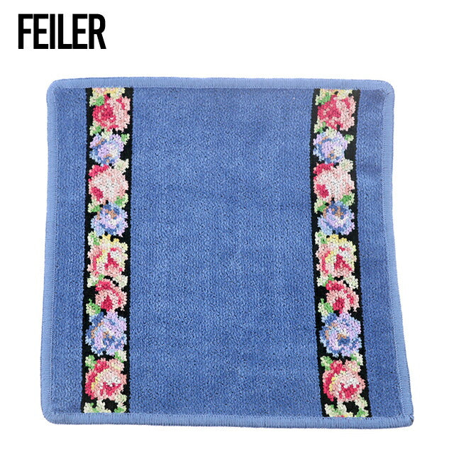 フェイラー ハンカチ レディース ブランド FEILER AIDA SCHWARZ SMOKE BLUE 小物 FE-AS-SM