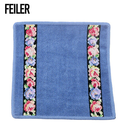 フェイラー ハンカチ レディース ブランド FEILER AIDA SCHWARZ SMOKE BLUE 小物 FE-AS-SM