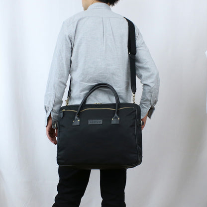 フェリージ ブリーフケース メンズ ナイロン レザー イタリア 22-29 NERO ブラック バッグ FEL22-29011