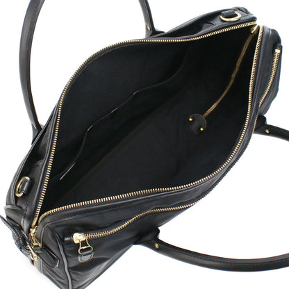 フェリージ ブリーフケース メンズ ナイロン レザー イタリア 22-29 NERO ブラック バッグ FEL22-29011