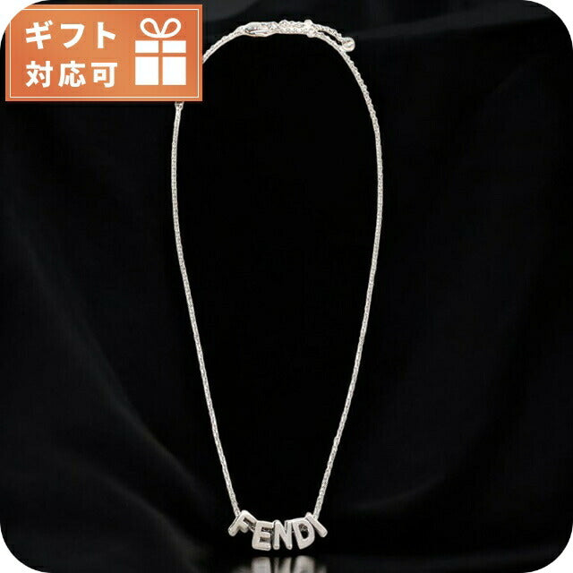 フェンディ ネックレス メンズ ブランド FENDI イタリア 7AJ835 シルバー系 アクセサリー FEN7AJ835011