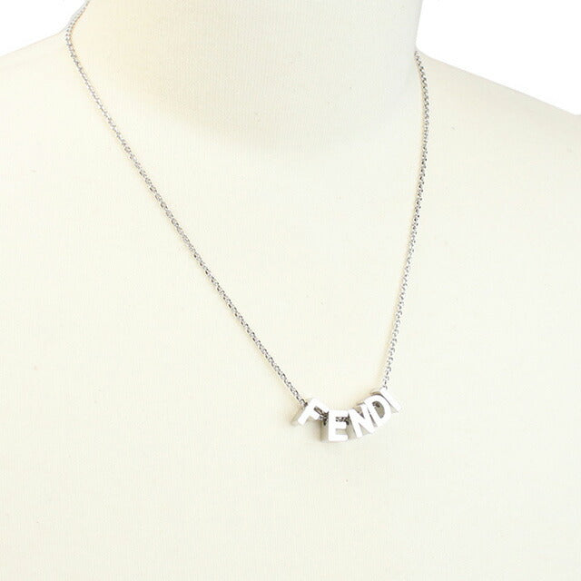 フェンディ ネックレス メンズ ブランド FENDI イタリア 7AJ835 シルバー系 アクセサリー FEN7AJ835011