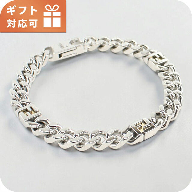 フェンディ ブレスレット メンズ ブランド FENDI 7AK018 シルバー