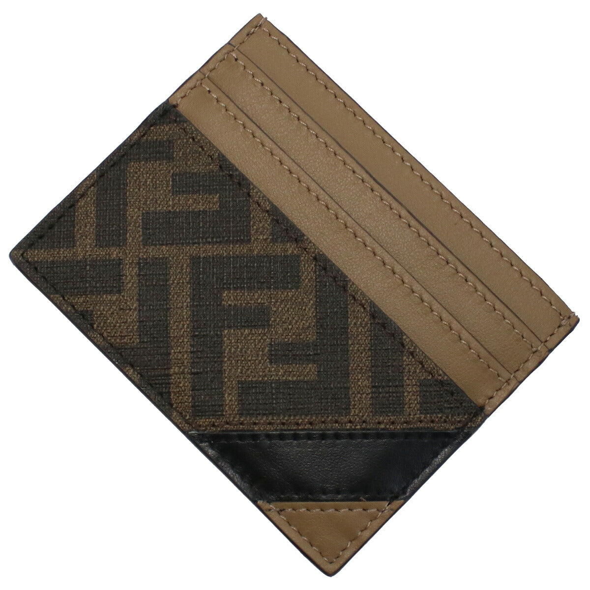 フェンディ メンズ カードケース 7M0164 AFF2 F1Q1C FENDI フェンディ カードケース FFキャンバス FFスクエア 7M0164