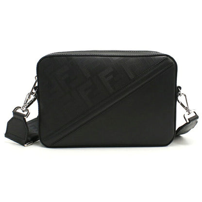 フェンディ 斜め掛け ショルダーバッグ メンズ ブランド FENDI   レザー 7M0286 ブラック FEN7M0286091