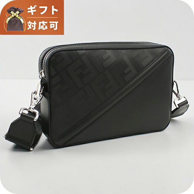 フェンディ 斜め掛け ショルダーバッグ メンズ ブランド FENDI レザー