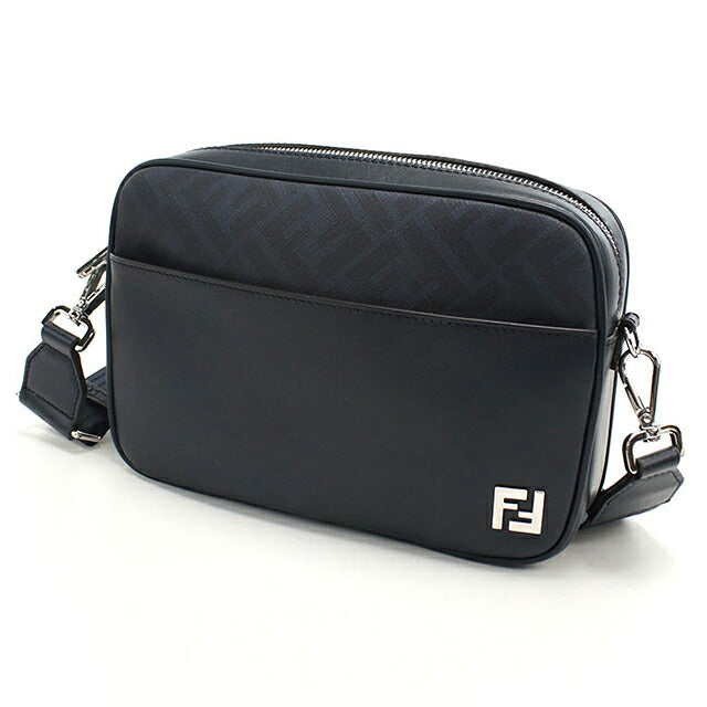フェンディ 斜め掛け ショルダーバッグ メンズ ブランド FENDI   7M0286 ネイビー FEN7M0286101