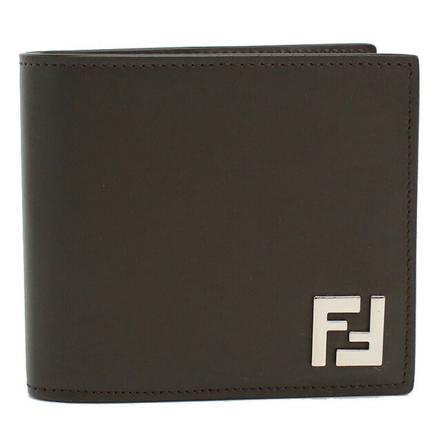フェンディ 二折財布 メンズ ブランド FENDI 7M0356 ブラウン 財布 FEN7M0356011