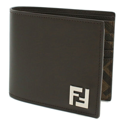 フェンディ 二折財布 メンズ ブランド FENDI 7M0356 ブラウン 財布 FEN7M0356011