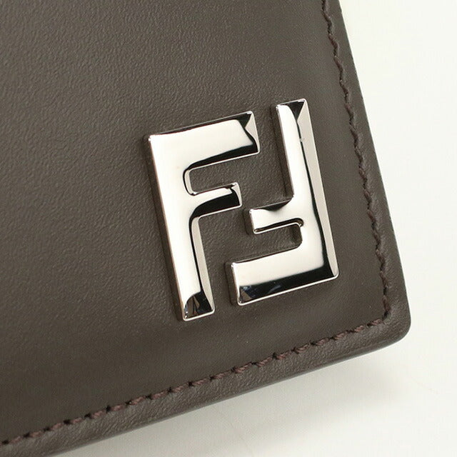 フェンディ 二折財布 メンズ ブランド FENDI 7M0356 ブラウン 財布 FEN7M0356011