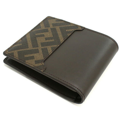 フェンディ 二折財布 メンズ ブランド FENDI 7M0356 ブラウン 財布 FEN7M0356011