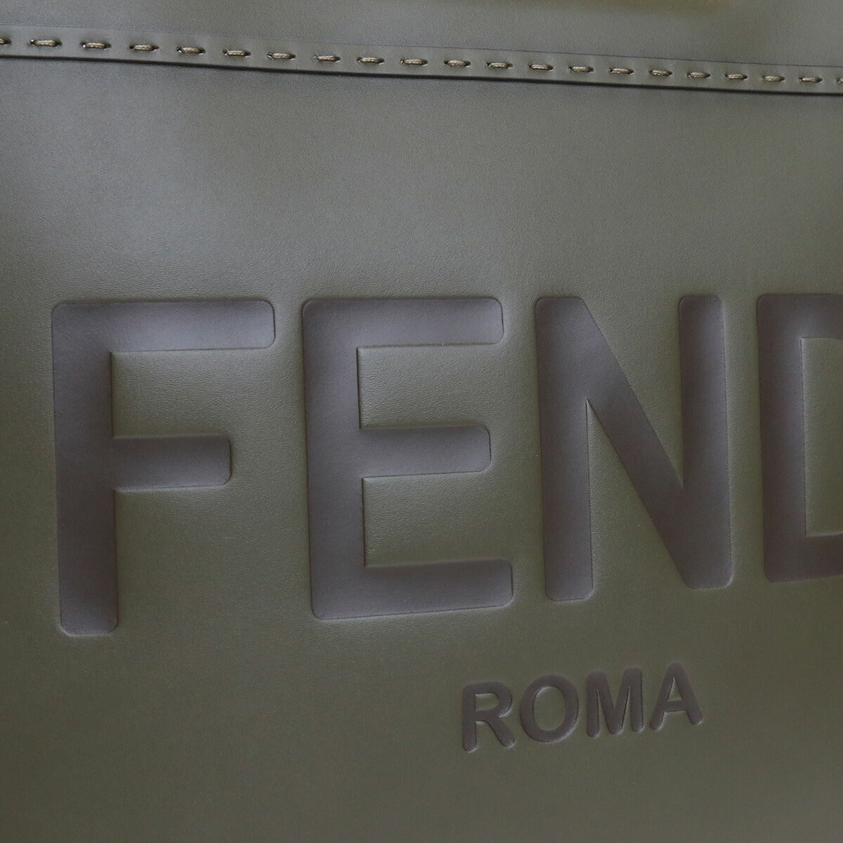 フェンディ トートバッグ メンズ カーフレザー イタリア 7VA480 カーキ バッグ FEN7VA480021