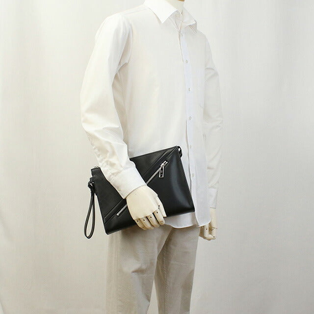 フェンディ クラッチバッグ メンズ ブランド FENDI イタリア 7VA491 ブラック バッグ FEN7VA491041