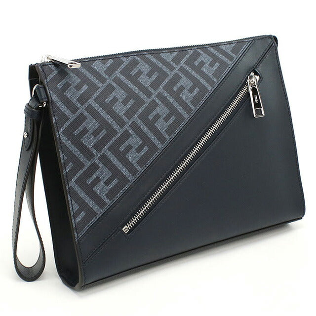 フェンディ セカンドバッグ メンズ ブランド FENDI レザー