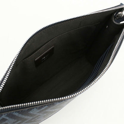 フェンディ セカンドバッグ メンズ ブランド FENDI レザー 7VA491 ブルー バッグ FEN7VA491051