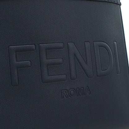 フェンディ トートバッグ メンズ ブランド FENDI レザー 7VA583 ネイビー系 バッグ FEN7VA583011
