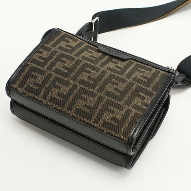 フェンディ 斜め掛け ショルダーバッグ メンズ ブランド FENDI 7VA649 ブラウン バッグ FEN7VA649011