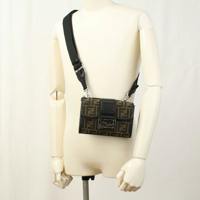 フェンディ 斜め掛け ショルダーバッグ メンズ ブランド FENDI 7VA649 ブラウン バッグ FEN7VA649011