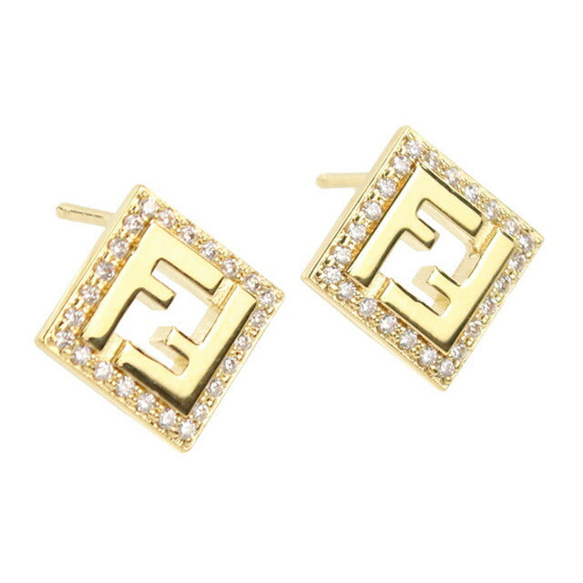 フェンディ ピアス レディース ブランド FENDI 8AK916 ゴールド アクセサリー FEN8AK916011