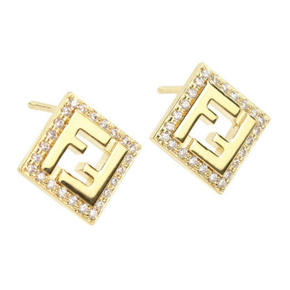 フェンディ ピアス レディース ブランド FENDI 8AK916 ゴールド アクセサリー FEN8AK916011