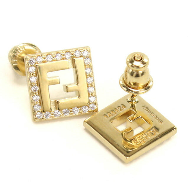 フェンディ ピアス レディース ブランド FENDI 8AK916 ゴールド アクセサリー FEN8AK916011