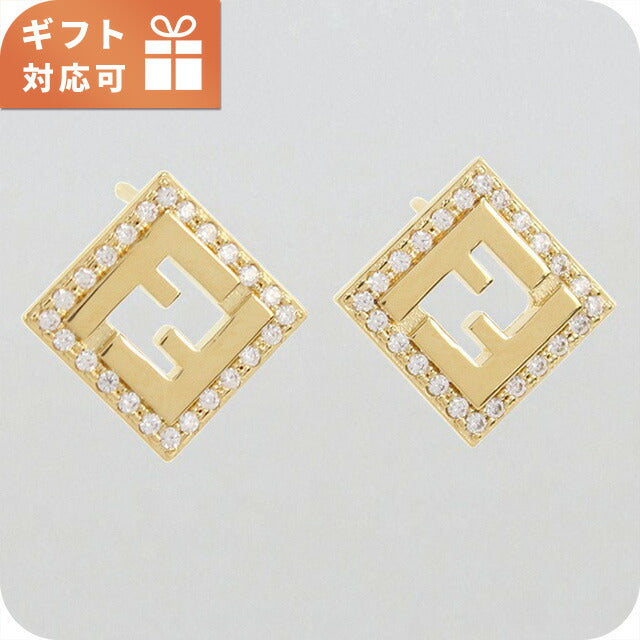 フェンディ ピアス レディース ブランド FENDI 8AK916 ゴールド アクセサリー FEN8AK916011