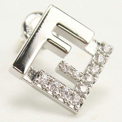 フェンディ ピアス レディース ブランド FENDI 8AL294 シルバー アクセサリー FEN8AL294011