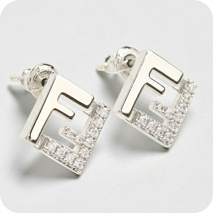 フェンディ ピアス レディース ブランド FENDI 8AL294 シルバー アクセサリー FEN8AL294011