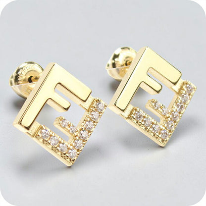 フェンディ ピアス レディース ブランド FENDI 8AL294 ゴールド アクセサリー FEN8AL294021
