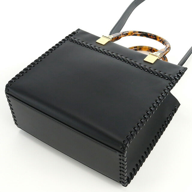フェンディ トートバッグ レディース ブランド FENDI レザー 8BH394 ブラック バッグ FEN8BH394021