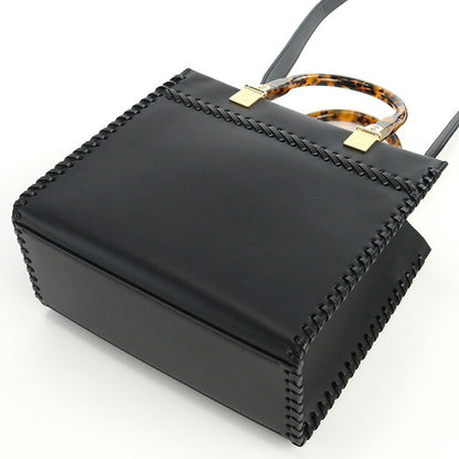 フェンディ トートバッグ レディース ブランド FENDI レザー 8BH394 ブラック バッグ FEN8BH394021