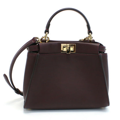 フェンディ ハンドバッグ レディース ブランド FENDI イタリア 8BN244 ボルドー系 バッグ FEN8BN244021