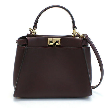 フェンディ ハンドバッグ レディース ブランド FENDI イタリア 8BN244 ボルドー系 バッグ FEN8BN244021