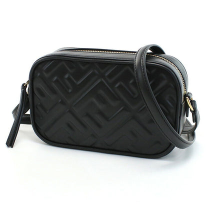 フェンディ 斜め掛け ショルダーバッグ レディース ブランド FENDI レザー イタリア 8BS077 ブラック バッグ FEN8BS077011