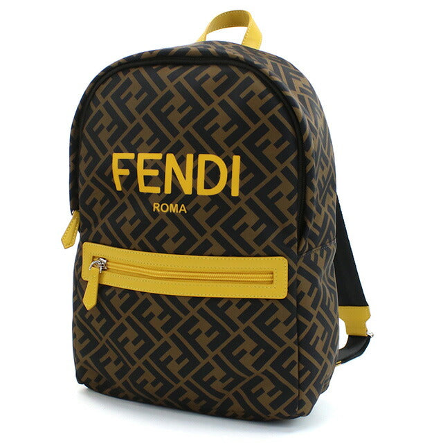 フェンディ リュック キッズ ブランド FENDI イタリア 8BZ040 ブラウン系 バッグ FEN8BZ040021