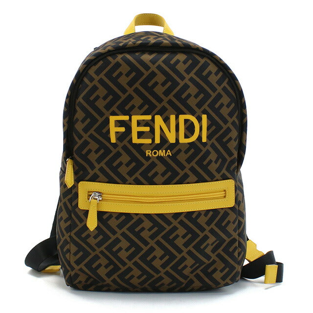 フェンディ リュック キッズ ブランド FENDI イタリア 8BZ040 ブラウン