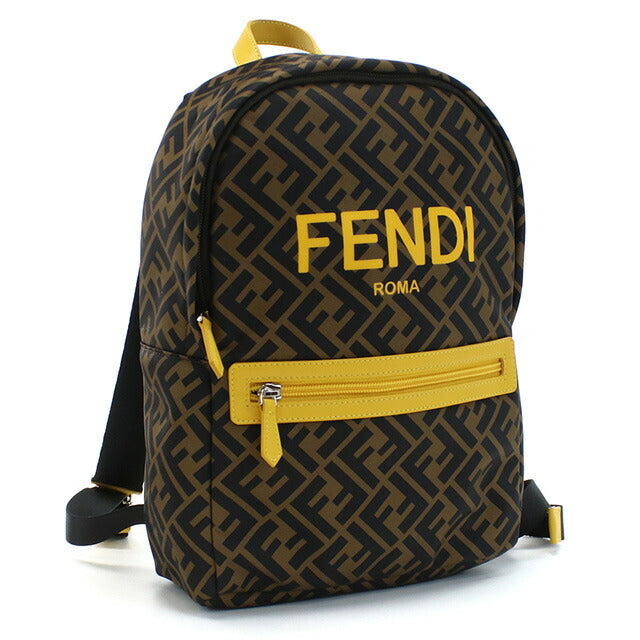 フェンディ リュック キッズ ブランド FENDI イタリア 8BZ040 ブラウン系 バッグ FEN8BZ040021