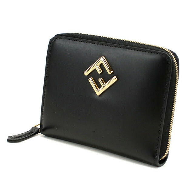 Fendi Round Zipper Wallet Women&