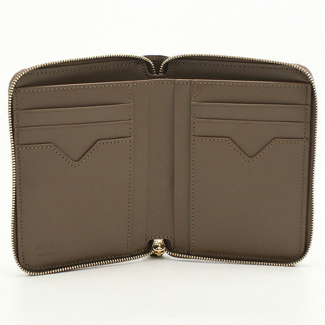 Fendi Round Zipper Wallet Women&