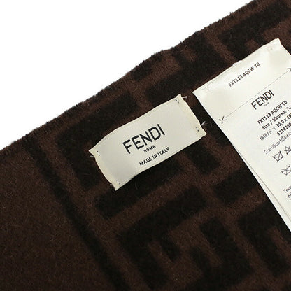 フェンディ マフラー レディース ブランド FENDI イタリア FXT113 ブラウン 小物 FENFXT113011